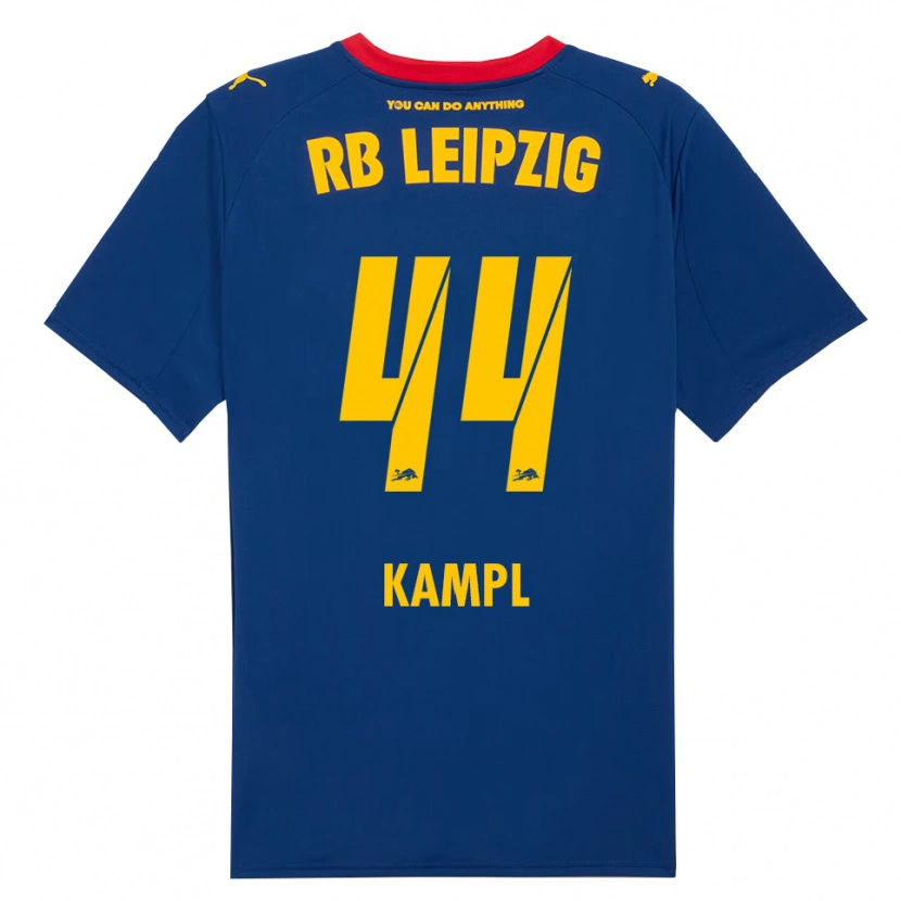 Danxen Femme Maillot Kevin Kampl #44 Marine Rouge Tenues Extérieur 2025/26 T-Shirt