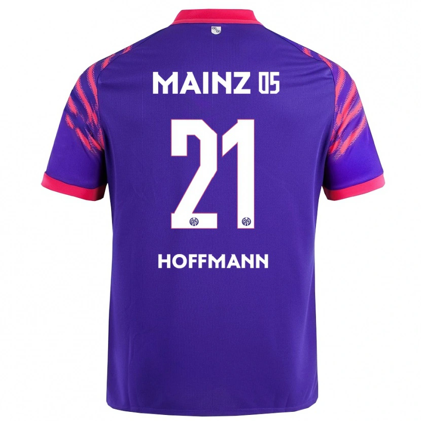 Danxen Femme Maillot Leon Hoffmann #21 Marine Rose Tenues Extérieur 2025/26 T-Shirt