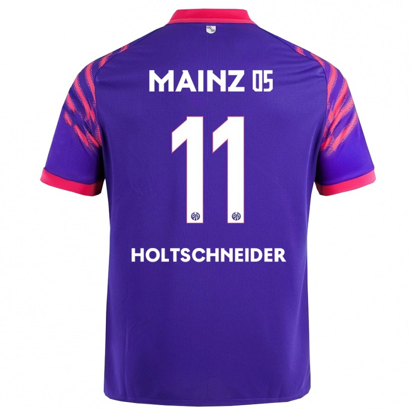 Danxen Femme Maillot Hannah Holtschneider #11 Marine Rose Tenues Extérieur 2025/26 T-Shirt