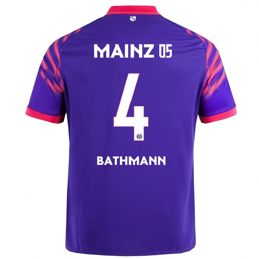 Danxen Femme Maillot Kara Bathmann #4 Marine Rose Tenues Extérieur 2025/26 T-Shirt