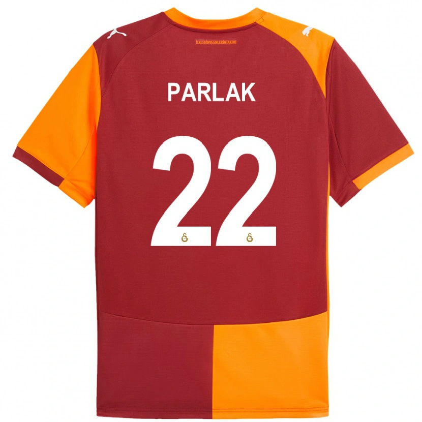 Danxen Enfant Maillot Nazlıcan Parlak #22 Rouge Orange Tenues Domicile 2025/26 T-Shirt