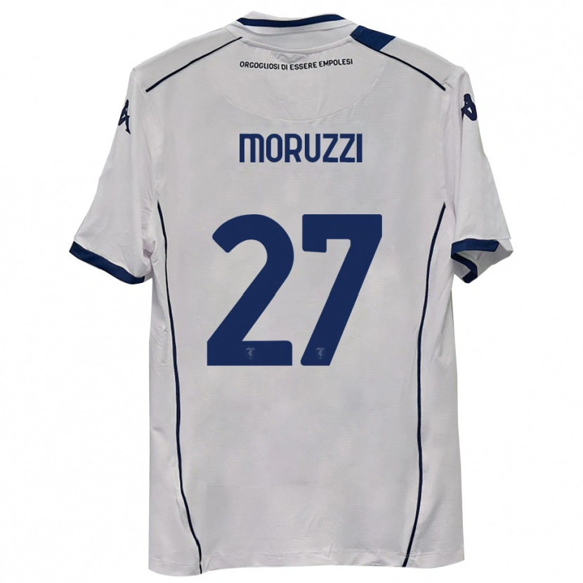 Danxen Enfant Maillot Brando Moruzzi #27 Bleu Marine Foncé Tenues Extérieur 2025/26 T-Shirt