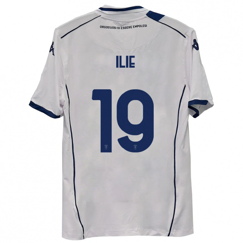 Danxen Enfant Maillot Rareș Ilie #19 Bleu Marine Foncé Tenues Extérieur 2025/26 T-Shirt