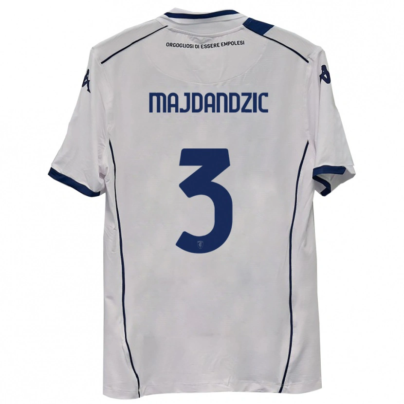 Danxen Enfant Maillot Patrik Majdandzic #3 Bleu Marine Foncé Tenues Extérieur 2025/26 T-Shirt