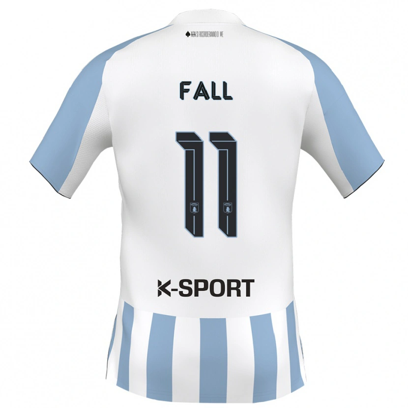 Danxen Homme Maillot Maguette Fall #11 Blanc Bleu Ciel Tenues Domicile 2025/26 T-Shirt