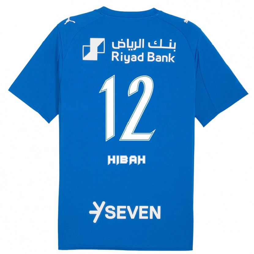 Danxen Homme Maillot Adel Hibah #12 Bleu Blanc Tenues Domicile 2025/26 T-Shirt