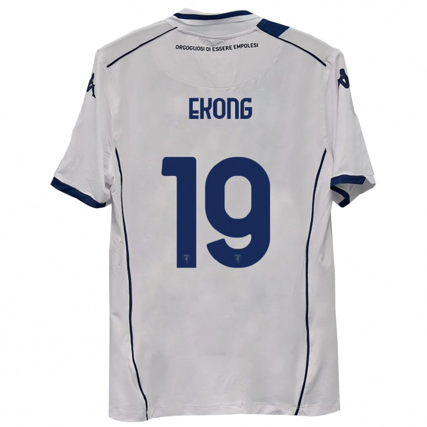 Danxen Homme Maillot Emmanuel Ekong #19 Bleu Marine Foncé Tenues Extérieur 2025/26 T-Shirt