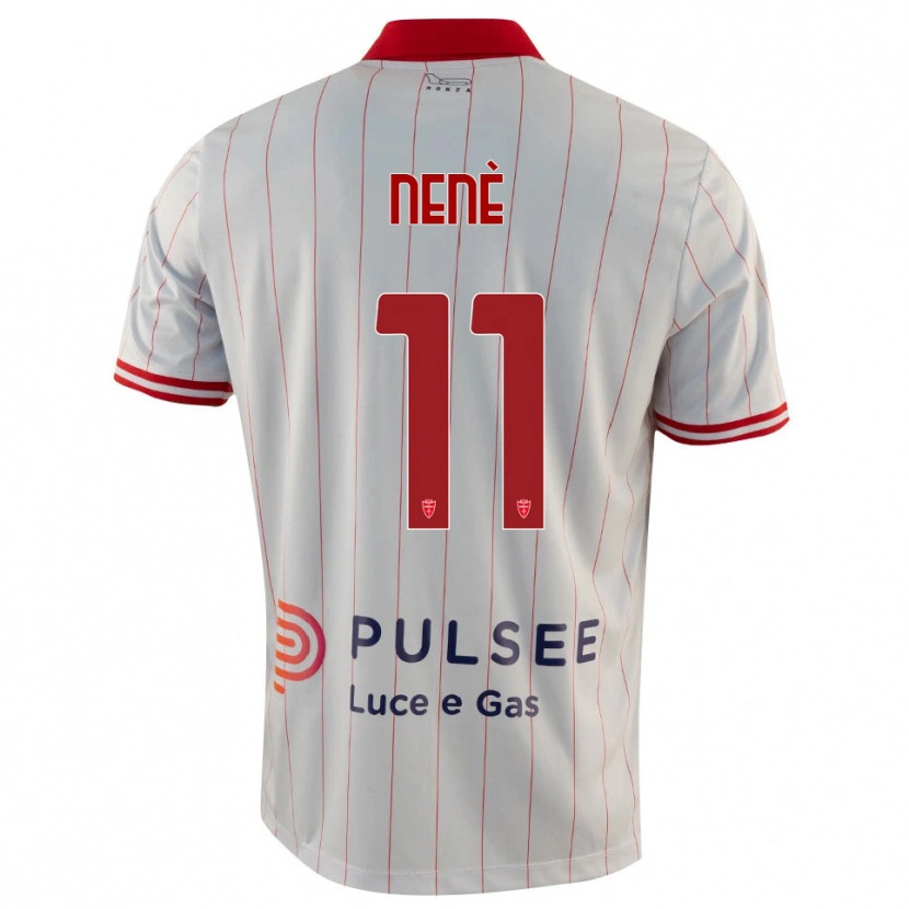 Danxen Homme Maillot Stephen Nenè #11 Blanc Rouge Bleu Tenues Extérieur 2025/26 T-Shirt