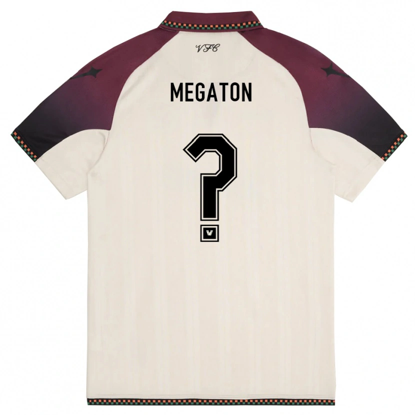 Danxen Homme Maillot Alessio Megaton #0 Crème Bordeaux Tenues Extérieur 2025/26 T-Shirt