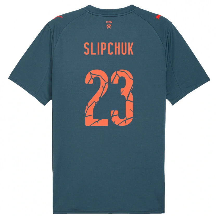 Danxen Homme Maillot Mykhaylo Slipchuk #23 Marine Rouge Tenues Extérieur 2025/26 T-Shirt