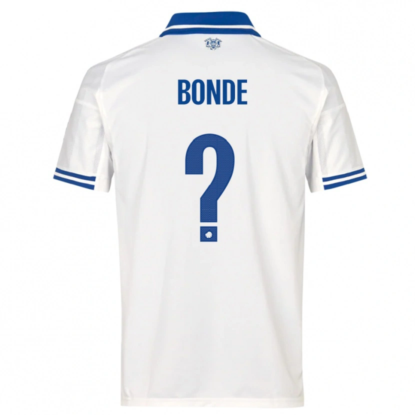 Danxen Femme Maillot Rode Bonde #0 Blanc Bleu Tenues Domicile 2025/26 T-Shirt