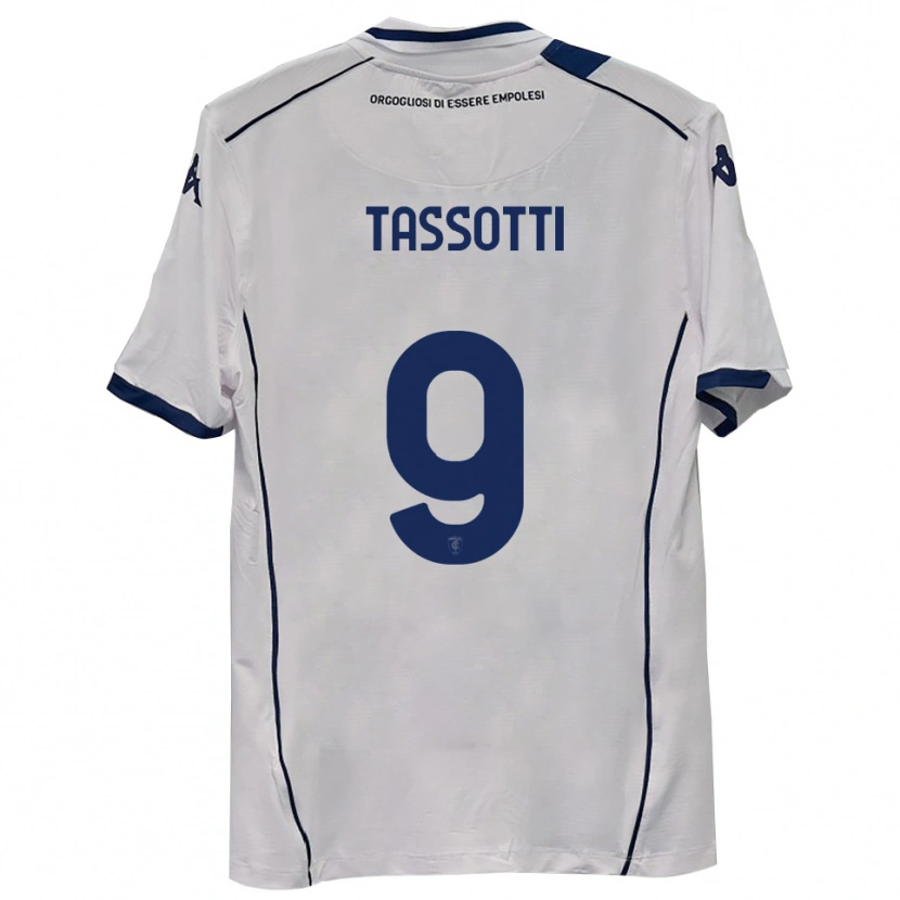 Danxen Femme Maillot Denny Tassotti #9 Bleu Marine Foncé Tenues Extérieur 2025/26 T-Shirt