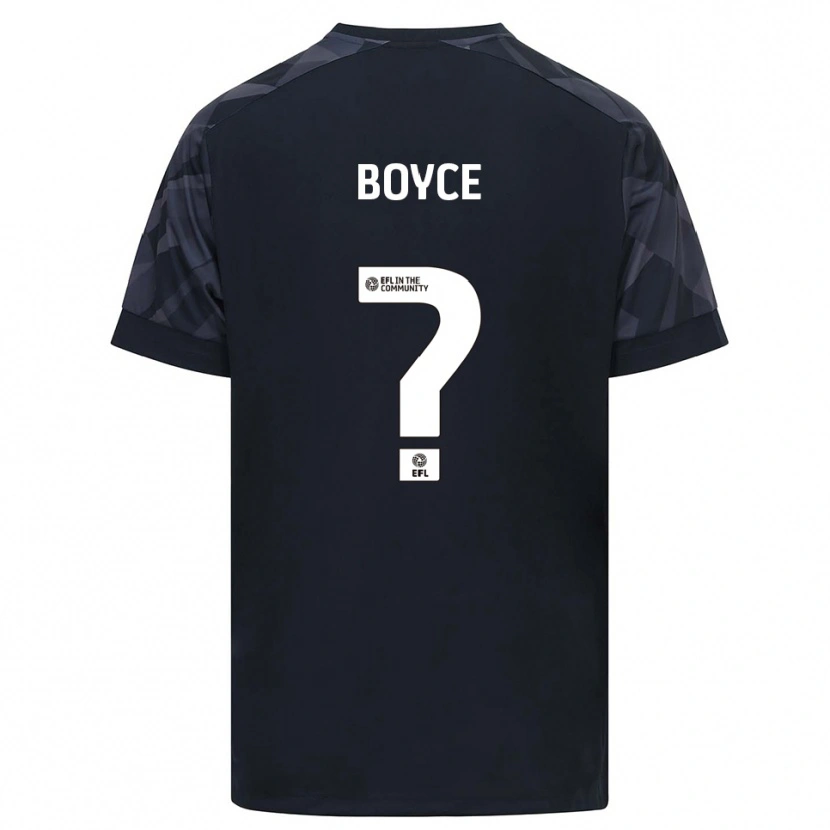 Danxen Enfant Oliver Boyce #0 Maillot de Gardien Noir Blanc 2025/26 T-shirt