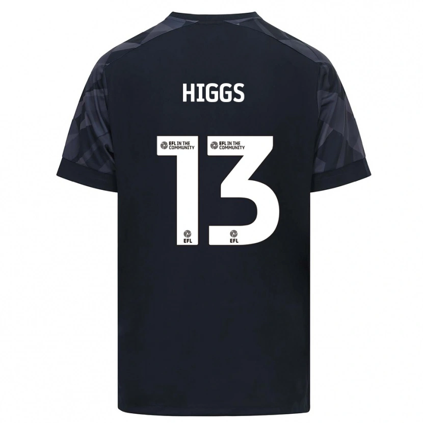 Danxen Enfant Daniel Higgs #13 Maillot de Gardien Noir Blanc 2025/26 T-shirt