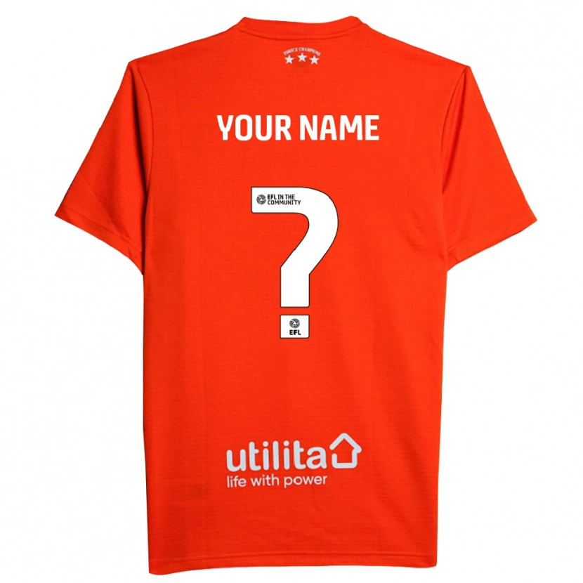 Danxen Enfant Huddersfield Town Maillot de Gardien Blanc Rouge 2025/26 T-shirt