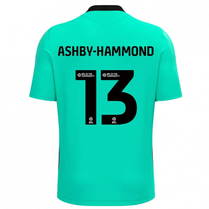 Danxen Enfant Taye Ashby-Hammond #13 Maillot de Gardien Turquoise 2025/26 T-shirt