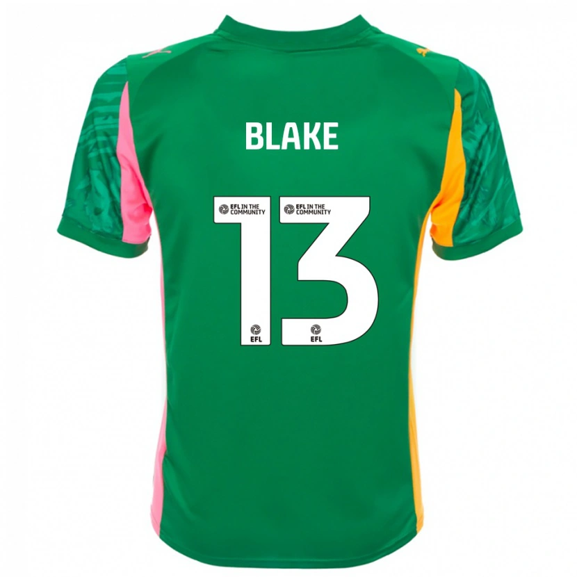 Danxen Enfant Billy Blake #13 Maillot de Gardien Blanc Rose Vert 2025/26 T-shirt