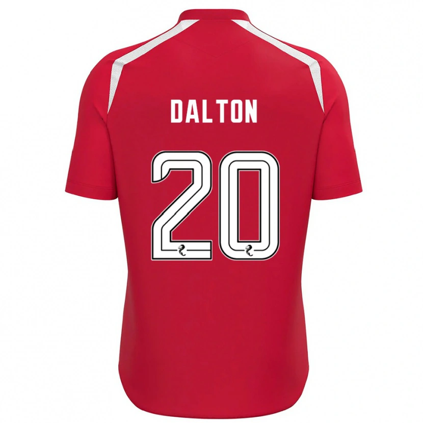 Danxen Enfant Sean Dalton #20 Maillot de Gardien Blanc Rouge 2025/26 T-shirt