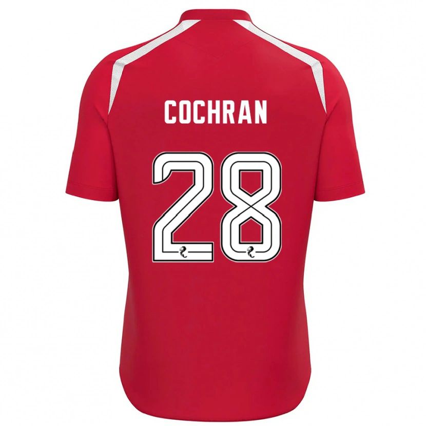 Danxen Enfant Bobby Cochran #28 Maillot de Gardien Blanc Rouge 2025/26 T-shirt