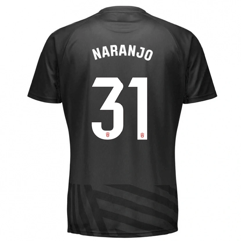 Danxen Enfant David Naranjo #31 Maillot de Gardien Gris Noir 2025/26 T-shirt