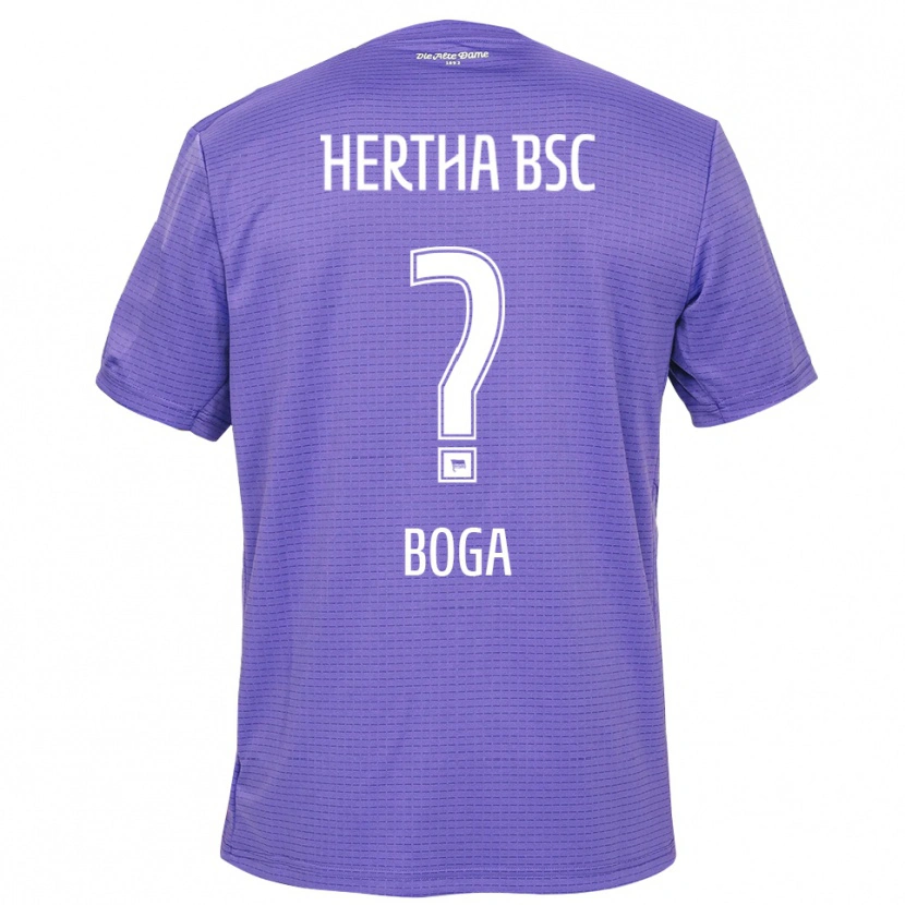 Danxen Enfant Serkan Boga #0 Maillot de Gardien Violet Blanc 2025/26 T-shirt