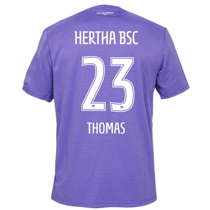 Danxen Enfant Aaliyah Thomas #23 Maillot de Gardien Violet Blanc 2025/26 T-shirt