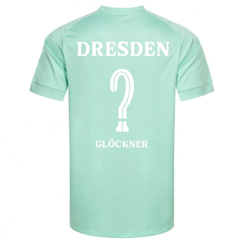 Danxen Enfant Patricia Glöckner #0 Maillot de Gardien Vert Clair Blanc 2025/26 T-shirt