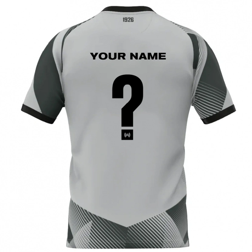 Danxen Enfant SV Wehen Wiesbaden Maillot de Gardien Gris Clair Blanc 2025/26 T-shirt