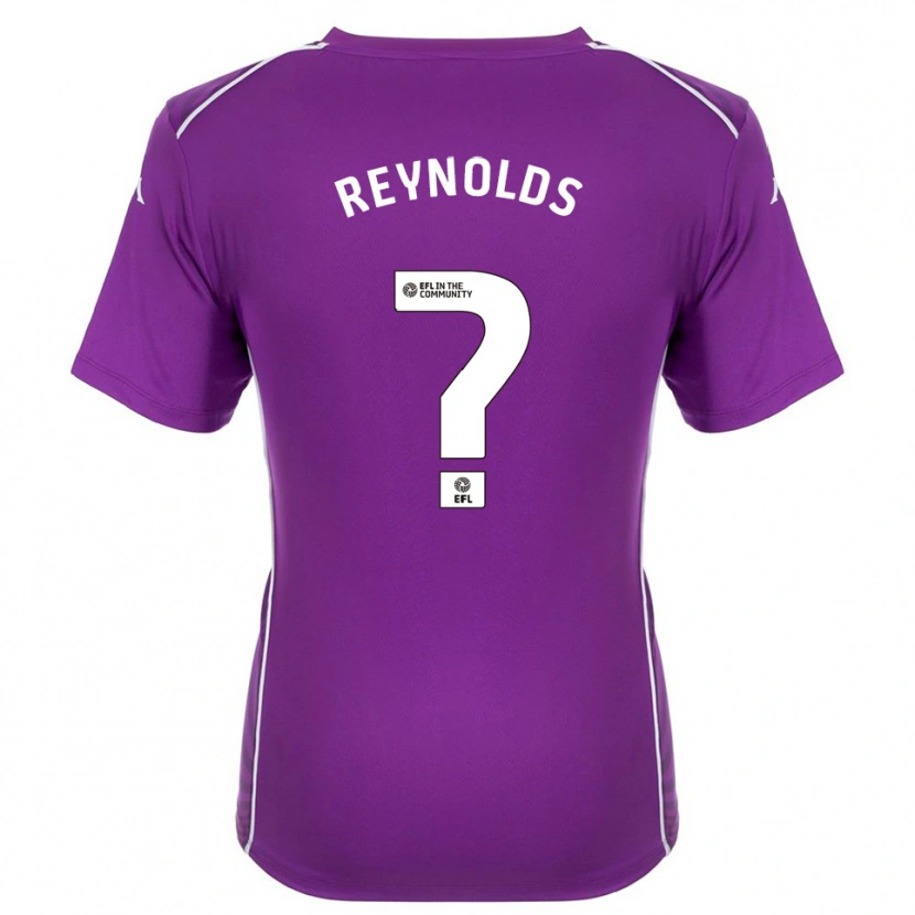 Danxen Enfant Kerr Reynolds #0 Maillot de Gardien Blanc Violet 2025/26 T-shirt