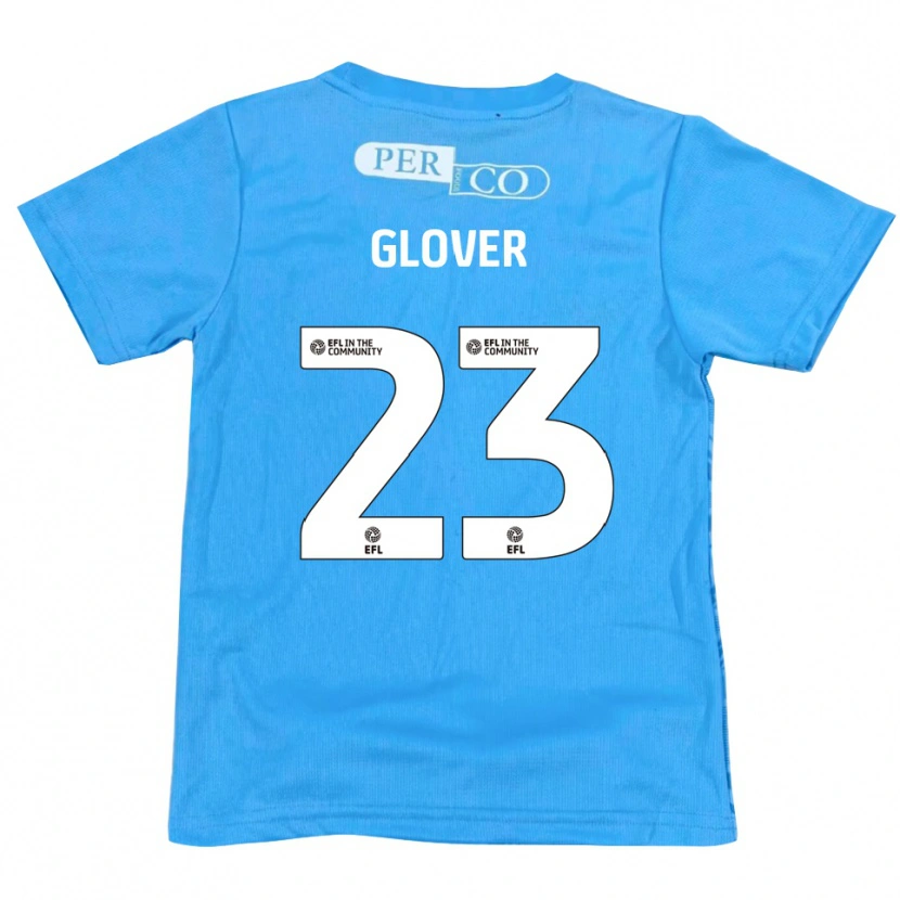 Danxen Enfant Tom Glover #23 Maillot de Gardien Blanc Bleu 2025/26 T-shirt