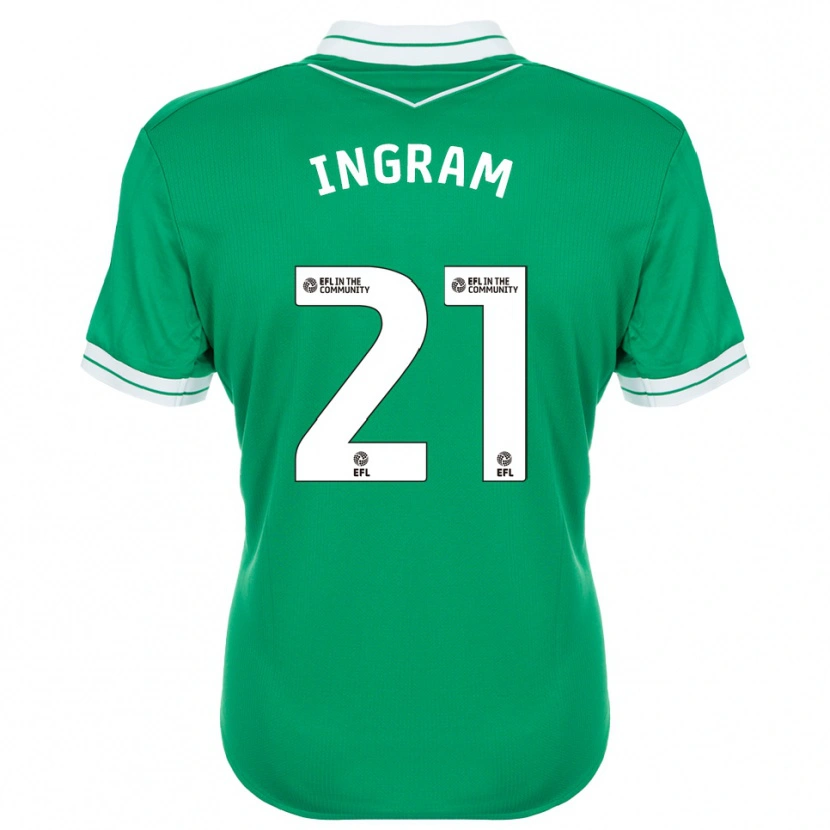 Danxen Enfant Matt Ingram #21 Maillot de Gardien Blanc Vert 2025/26 T-shirt