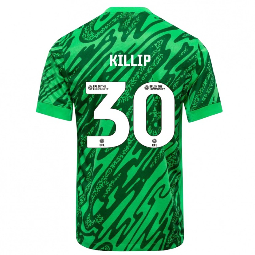 Danxen Enfant Ben Killip #30 Maillot de Gardien Vert Forêt 2025/26 T-shirt