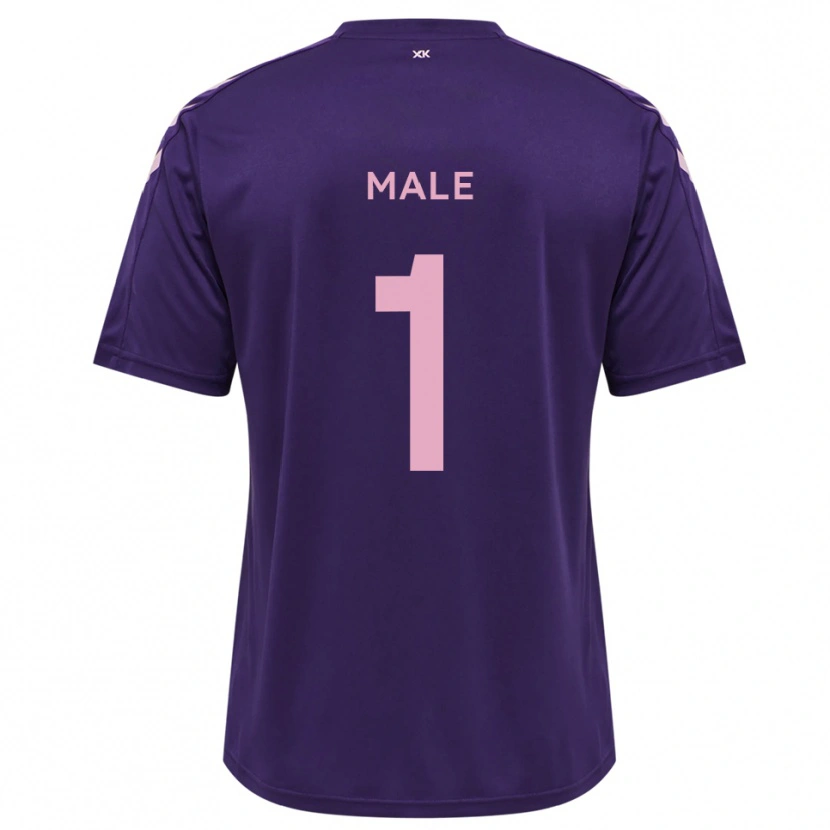 Danxen Enfant Harrison Male #1 Maillot de Gardien Rose Violet 2025/26 T-shirt