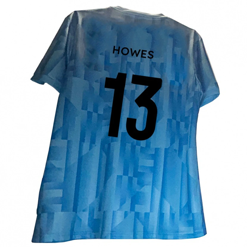 Danxen Enfant Sam Howes #13 Maillot de Gardien Blanc Bleu 2025/26 T-shirt