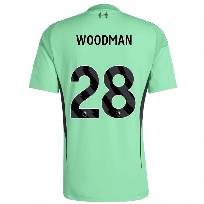 Danxen Enfant Freddie Woodman #28 Maillot de Gardien Aquamarine 2025/26 T-shirt