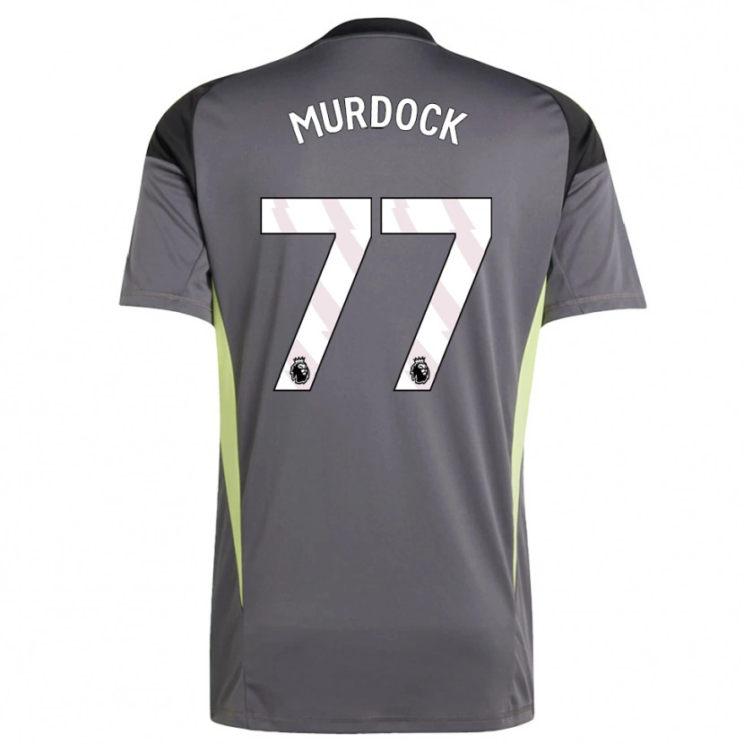 Danxen Enfant Will Murdock #77 Maillot de Gardien Gris Foncé Blanc 2025/26 T-shirt