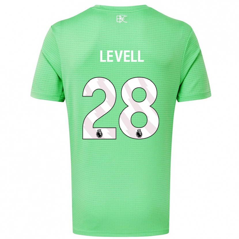 Danxen Enfant Kirstie Levell #28 Maillot de Gardien Vert Moyen 2025/26 T-shirt