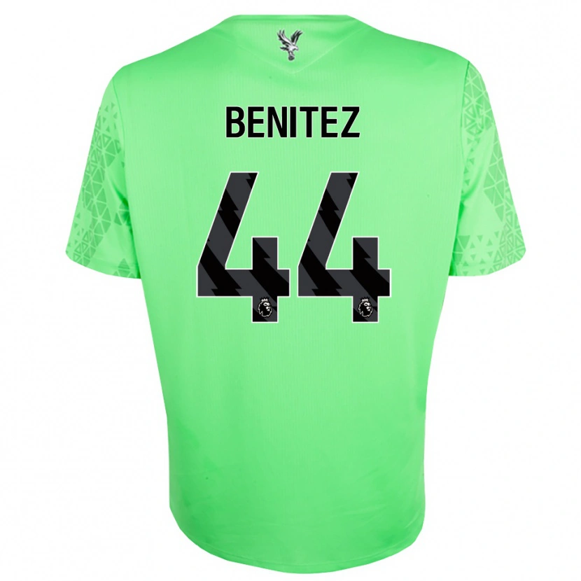 Danxen Enfant Walter Benítez #44 Maillot de Gardien Vert Noir 2025/26 T-shirt