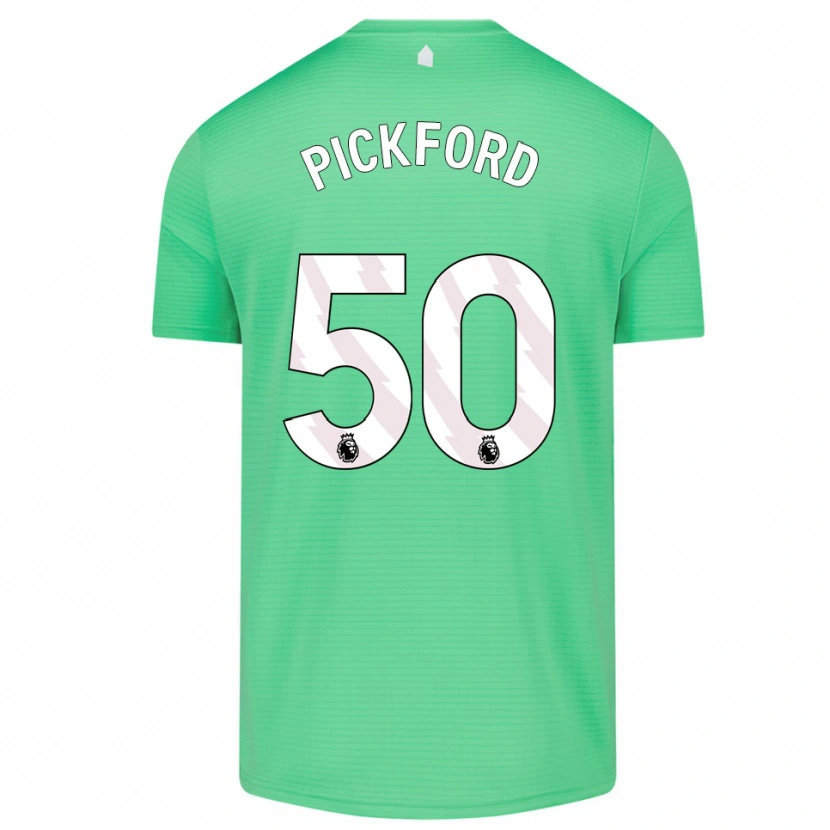 Danxen Enfant George Pickford #50 Maillot de Gardien Vert Moyen 2025/26 T-shirt