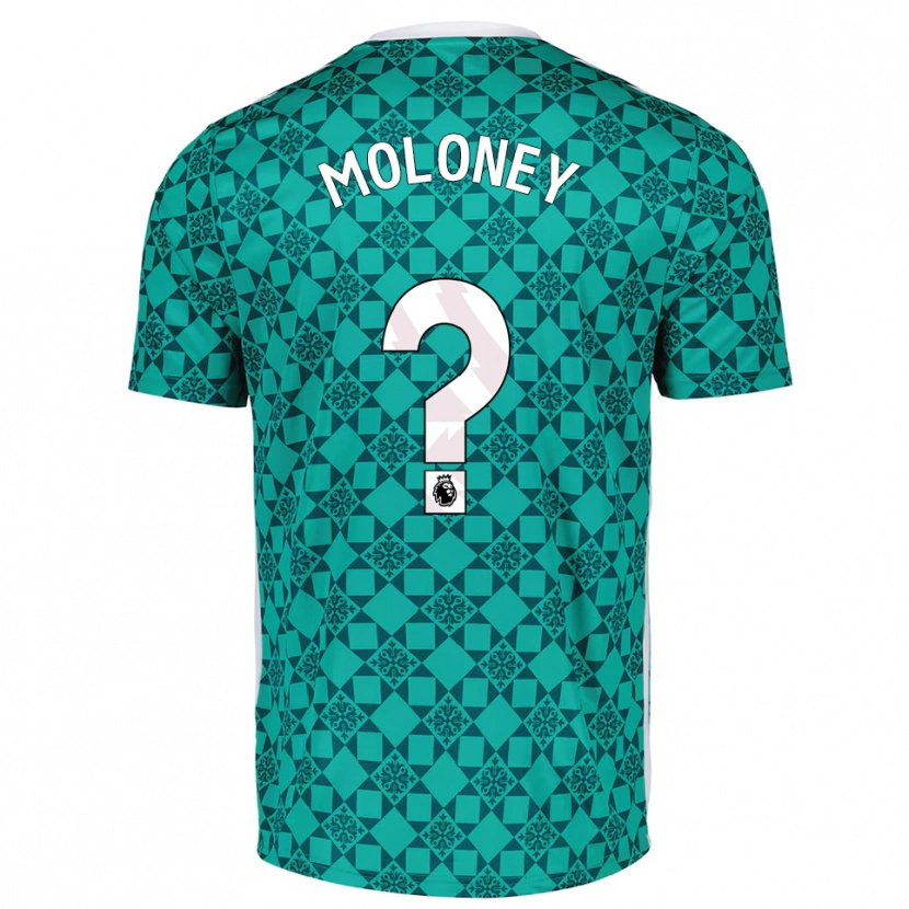 Danxen Enfant Grace Moloney #0 Maillot de Gardien Vert Blanc 2025/26 T-shirt