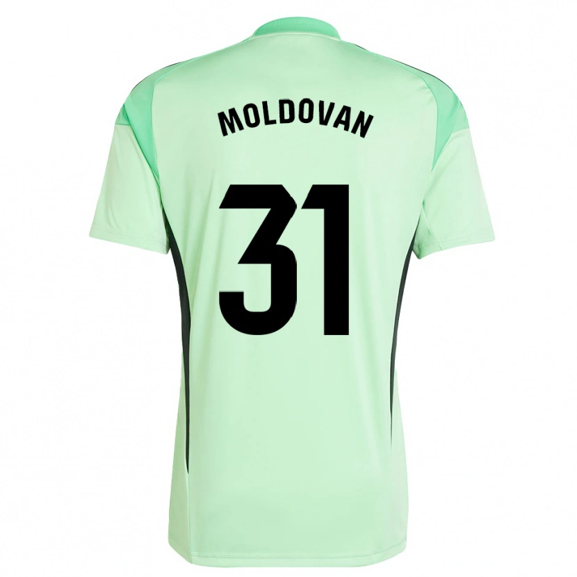 Danxen Enfant Horațiu Moldovan #31 Maillot de Gardien Vert Clair Noir 2025/26 T-shirt