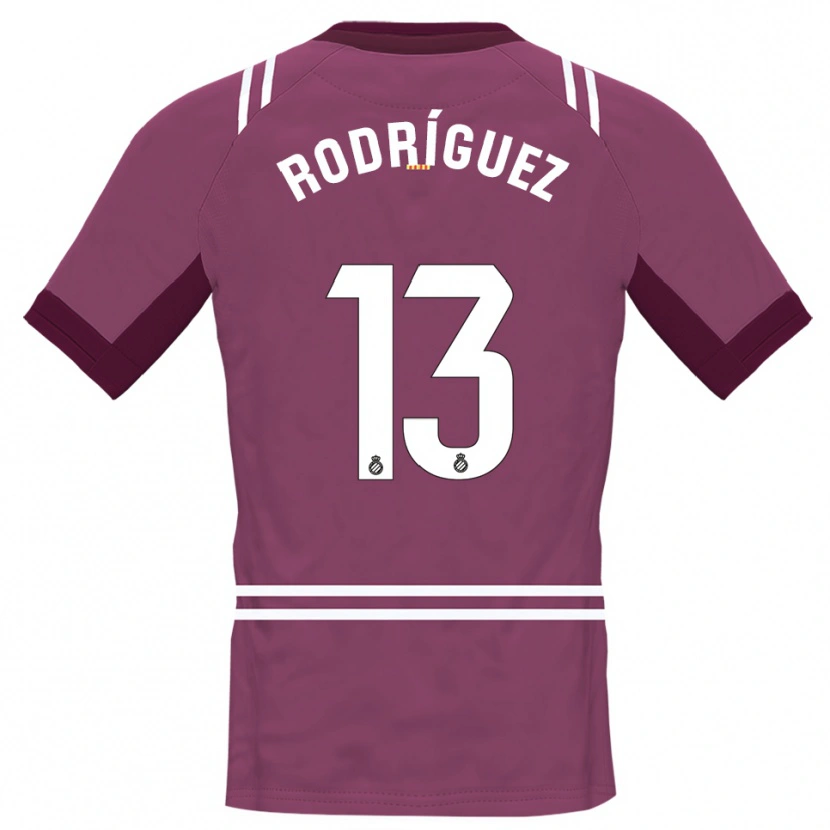 Danxen Enfant Joel Rodríguez #13 Maillot de Gardien Blanc Bourgogne 2025/26 T-shirt