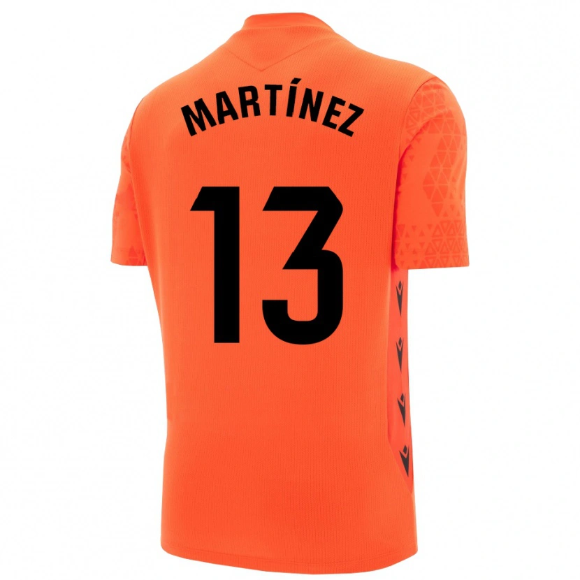 Danxen Enfant Fernando Martínez #13 Maillot de Gardien Orange Noir 2025/26 T-shirt