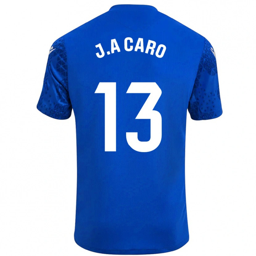 Danxen Enfant José Antonio Caro #13 Maillot de Gardien Bleu Blanc 2025/26 T-shirt