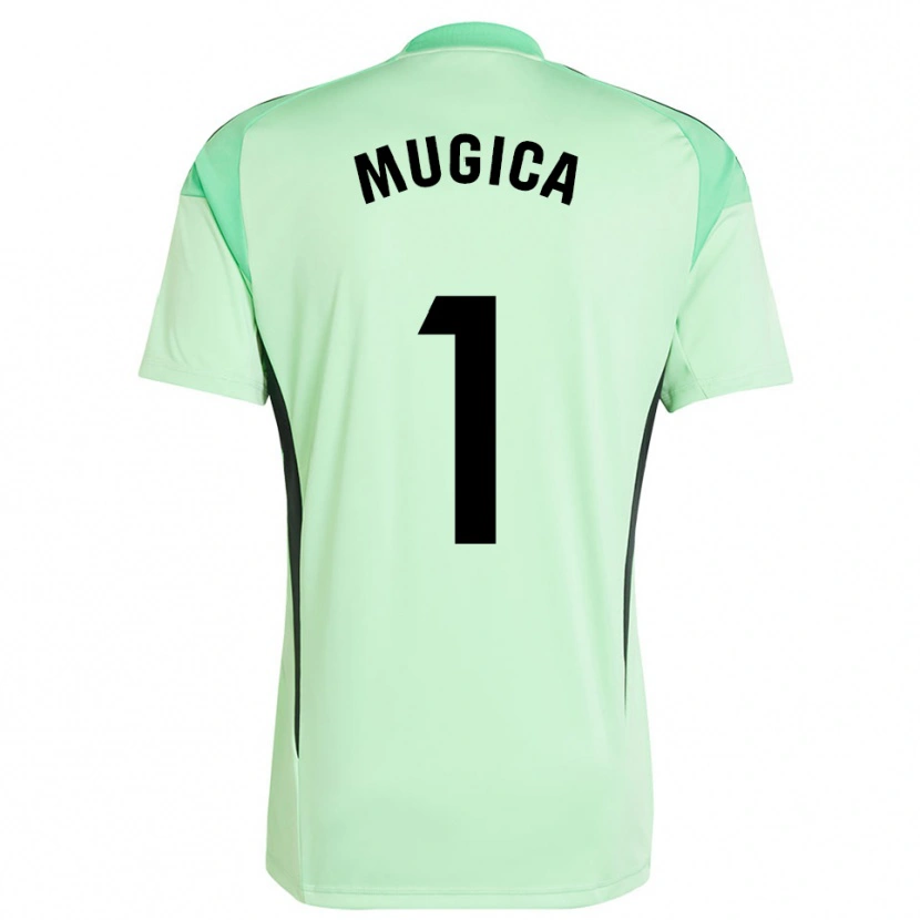 Danxen Enfant Juan Múgica #1 Maillot de Gardien Orange Clair Noir 2025/26 T-shirt