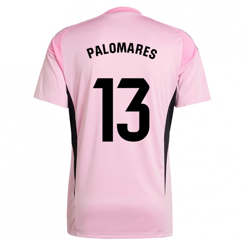 Danxen Enfant Juanpa Palomares #13 Maillot de Gardien Rose Noir 2025/26 T-shirt