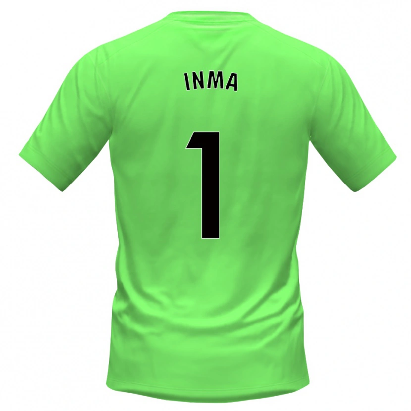Danxen Enfant Imaculada Almendros Fernández #1 Maillot de Gardien Vert Noir 2025/26 T-shirt