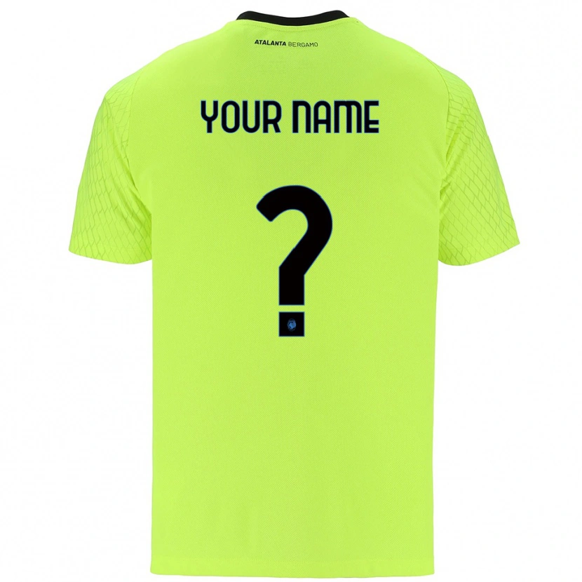 Danxen Enfant Atalanta BC Maillot de Gardien Vert Jaune Rouge 2025/26 T-shirt