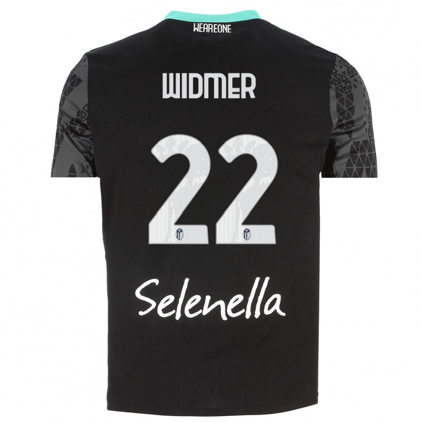 Danxen Enfant Renato Widmer D'Autilia #22 Maillot de Gardien Gris Noir Blanc 2025/26 T-shirt