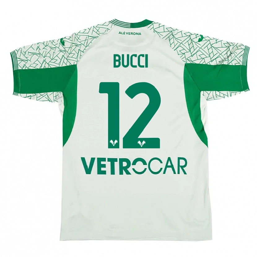 Danxen Enfant Irene Bucci #12 Maillot de Gardien Vert Rouge 2025/26 T-shirt
